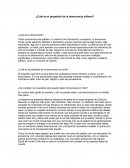 Propósito de la democracia en Chile