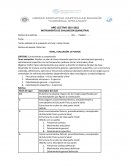 Informes Conocimiento y comprensión