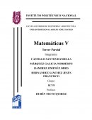 Matemáticas V Tercer Parcial Método de Euler