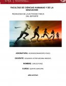 Pedagogía de la Actividad Física y Deportes. Calentamiento