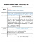 Análisis Químico Cuantitativo por Volumetría de precipitación.