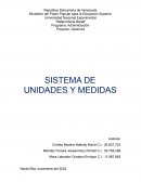 Sistemas de unidades y medición