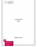 EL FUNCIONALISMO