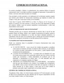 Los beneficios del Comercio Internacional