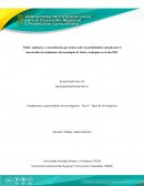 Opiniones y conocimientos que tienen sobre la problemática causada por el narcotráfico los habitantes del municipio de Turbo, Antioquia en el año 2022