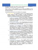 Sistema epistemologico de la pedagogia