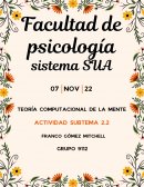 La Psicología Cognitiva Asociacionista y la Psicología Cognitiva Estructuralista