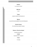 CERTIFICACIÓN AMBIENTAL EN SUSTENTABILIDAD