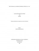 Trabajo presentado para la asignatura Economía Colombiana