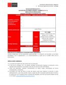 DIRECCIÓN DE OPERACIONES (aspectos que faltan se evaluarán en el control)