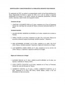 IDENTIFICACIÓN Y CARACTERIZACIÓN DE LA POBLACIÓN, MEDIANTE FICHA FAMILIAR