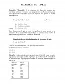 REGRESIÓN NO LINEAL