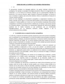 Análisis del Orden y el conflicto en las sociedades contemporáneas