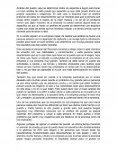 Análisis del puesto