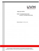 Actividad 2: Tecnologías Exponenciales