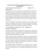 EDUCACIÓN DEL ÁREA DE ARTES PLÁSTICAS EN LA ERA DIGITAL