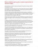 Brazos robóticos para ayudar a realizar operaciones de cáncer en Gales