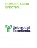 COMUNICACIÓN EFECTIVA