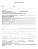 Entrevista a padres de familia