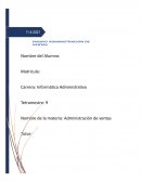 Introduccion a la administracion de ventas en el siglo XXI