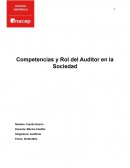 Competencias y Rol del Auditor en la Sociedad