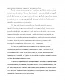 PROYECCION PERSONAL PARA LOS PROXIMOS 5 AÑOS