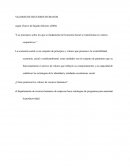 VALORES DE RECURSOS HUMANOS