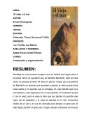 OBRA: El viejo y el mar