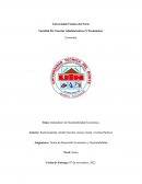 INDICADORES DE SUSTENTABILIDAD ECONÓMICA