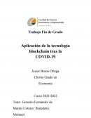 Aplicación de la tecnología blockchain tras la COVID-19