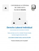 Derecho Laboral Individual