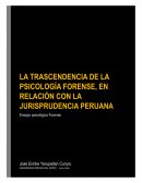 Ensayo de la importancia de la psicologia