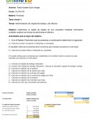 Administración del Capital del trabajo y del efectivo
