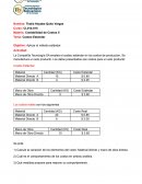 TAREA COSTOS II La Compañía Tecnología SA