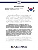 Position Paper de Corea del Sur, sobre el blanqueo de capitales y financiamiento del terrorismo