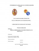 DESPLAZAMIENTO DE UN FLUIDO ENTRE PLACAS PARALELAS