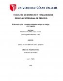 El divorcio y las causales existentes según el código civil vigente