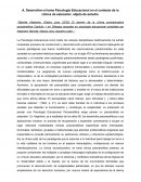 Psicología Educacional en el contexto de la clínica de extensión