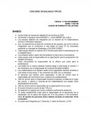 CONCURSO DE BAILABLES TIPICOS LOCALES