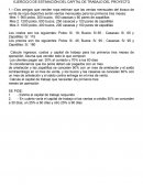 EJERCICIO DE ESTIMACIÓN DEL CAPITAL DE TRABAJO DEL PROYECTO