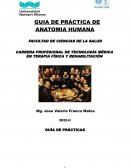 GUIA DE PRÁCTICA DE ANATOMIA HUMANA