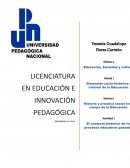 EL CONTEXTO HISTORICO DE LOS PROCESOS EDUCATIVOS PASADOS