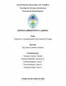Prestación y Contraprestación Del Contrato de Trabajo