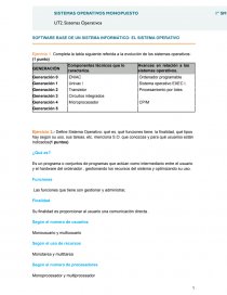SISTEMAS OPERATIVOS MONOPUESTO. Página 1