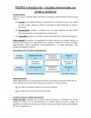 Introducción. Estados tensionales en sólidos elásticos