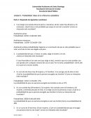 Probabilidad. Base de la inferencia estadística