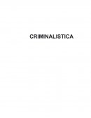 Criminalistica. Hecho Punible