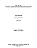 ANALISIS Y DESARROLLO DE SISTEMAS DE INFORMACION