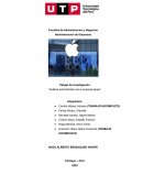 “Análisis administrativo de la empresa Apple”