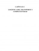LOGÍSTICA DEL TRANSPORTE Y COMPETITIVIDAD
